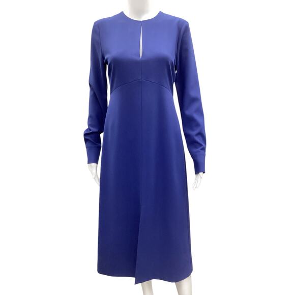 NWT Malej Dress Women’s Size M Eco-Friendly Recycled Polyester Navy Blue - Picture 1 of 5